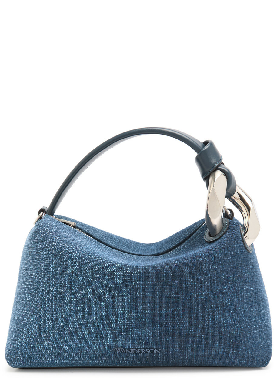 JW Anderson Th Jwa Corner Denim Crossbody bag - Blue - One Size