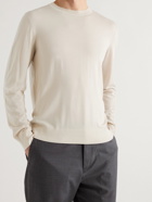 Theory - Slim-Fit Wool Sweater - Neutrals