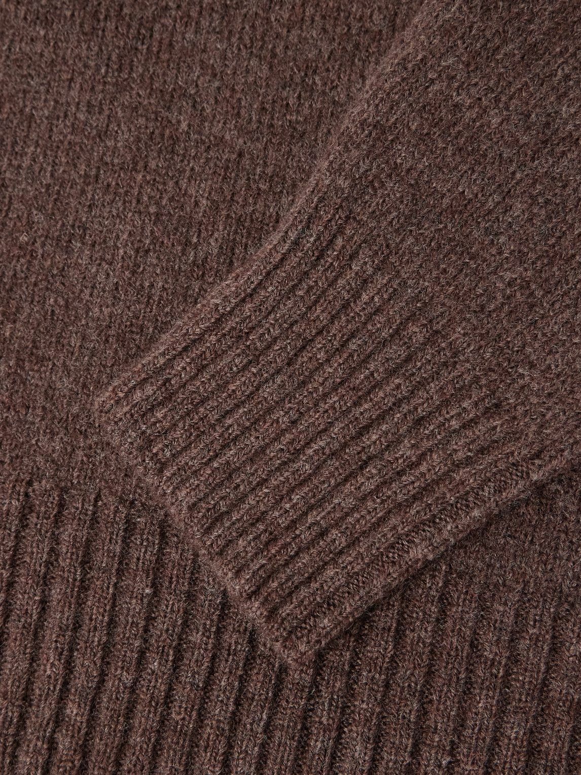 Dolce&Gabbana - Wool-Blend Sweater - Brown