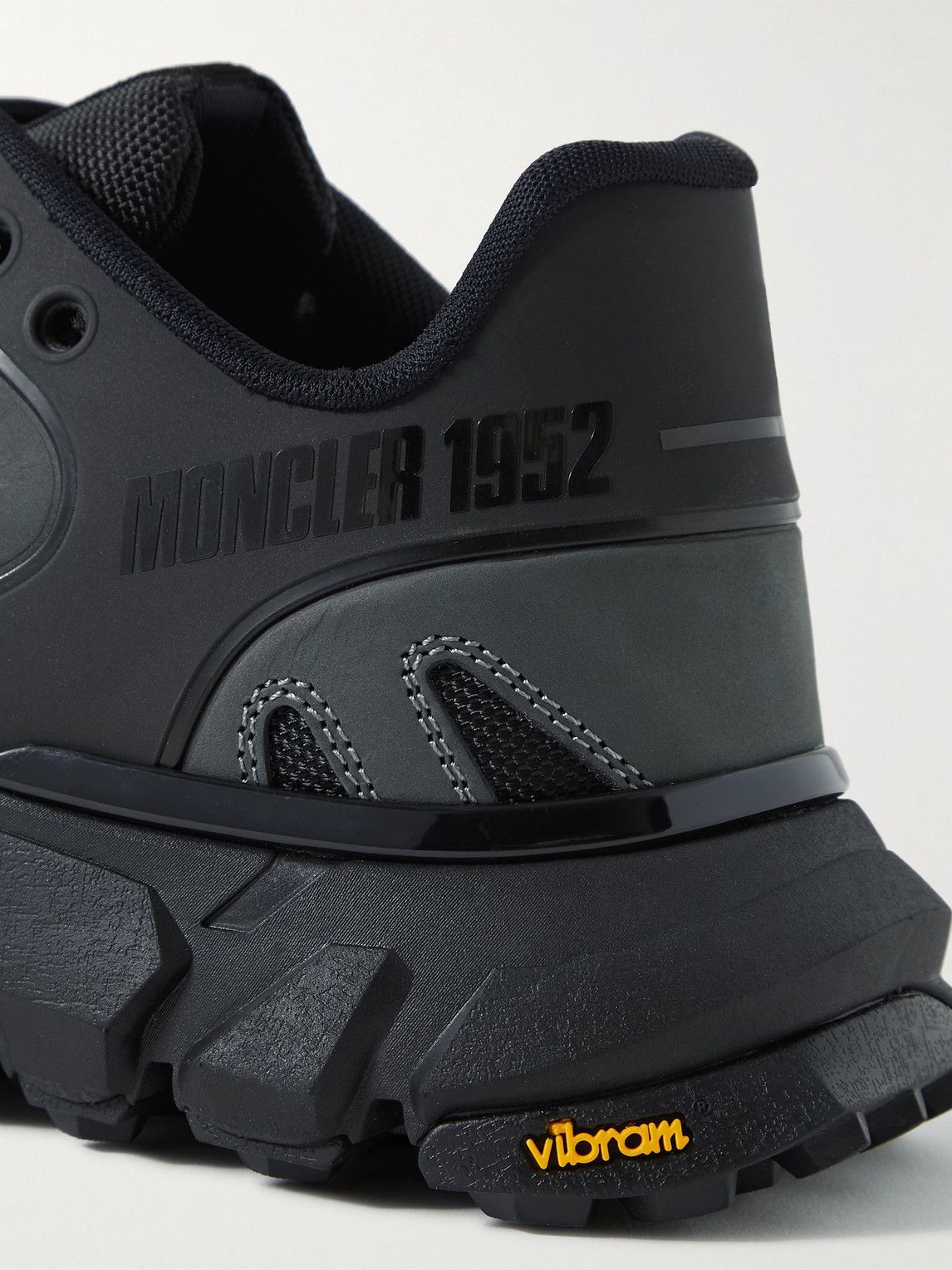 Moncler Genius - 2 Moncler 1952 Silencio Nubuck, Mesh and Rubber Sneakers - Black