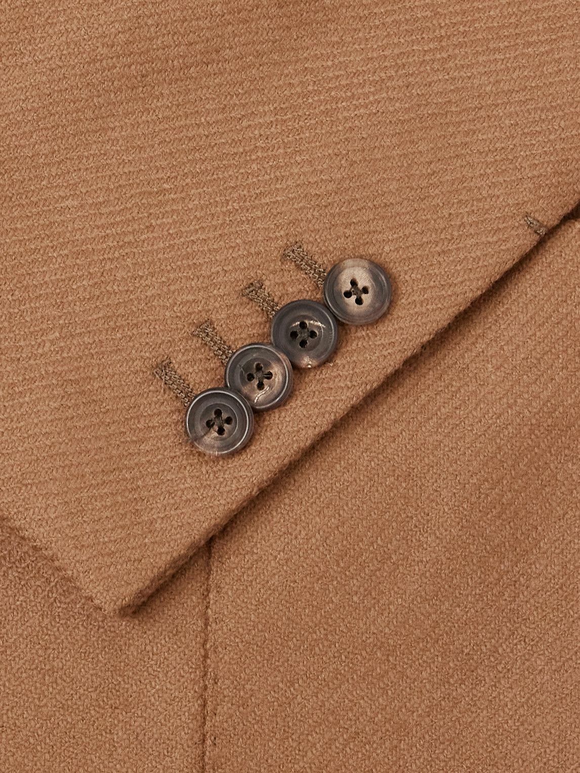 J. Mueser - Wool and Cashmere-Blend Blazer - Brown