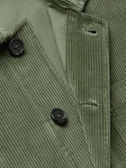Sid Mashburn - Cotton-Corduroy Overshirt - Green