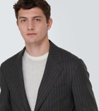 Brunello Cucinelli Striped virgin wool suit