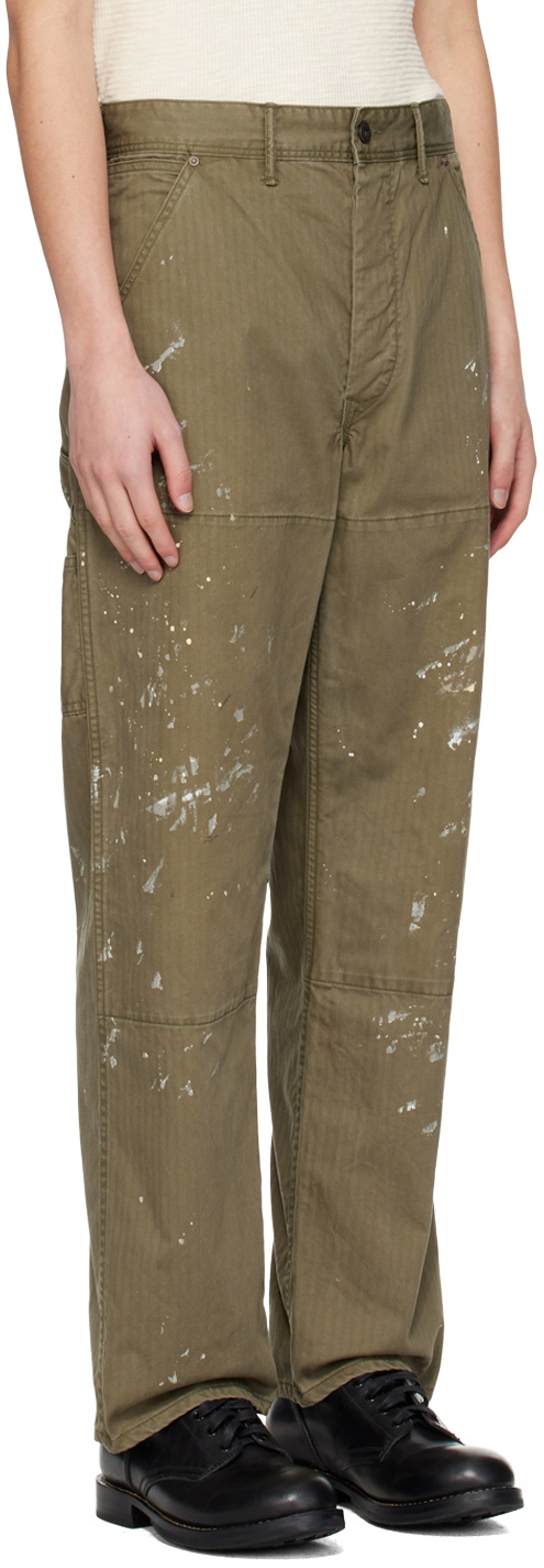フ*ー様 RRL PAINT SPLATTER CARPENTER PANT PAINT SPLATTER CARPENTER