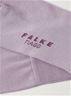 Falke - Tiago Stretch Cotton-Blend Socks - Purple