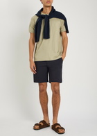 Raith Luiz Hybrid Stretch-jersey Shorts Navy