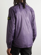 Stone Island - Logo-Appliquéd Padded Ripstop Overshirt - Purple