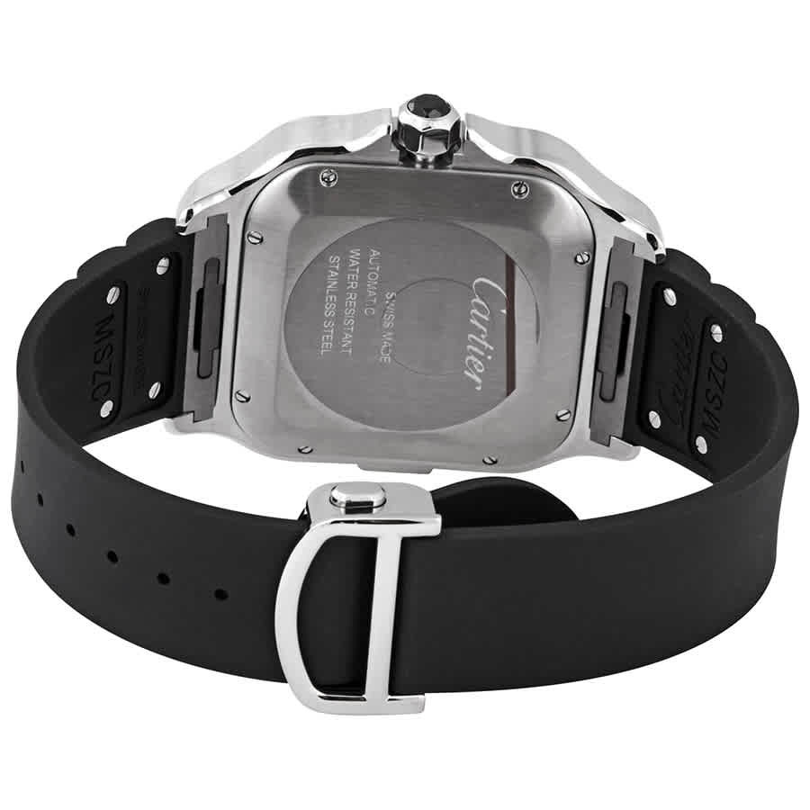 Cartier Santos XL Chronograph Silver Dial Mens Watch WSSA0017