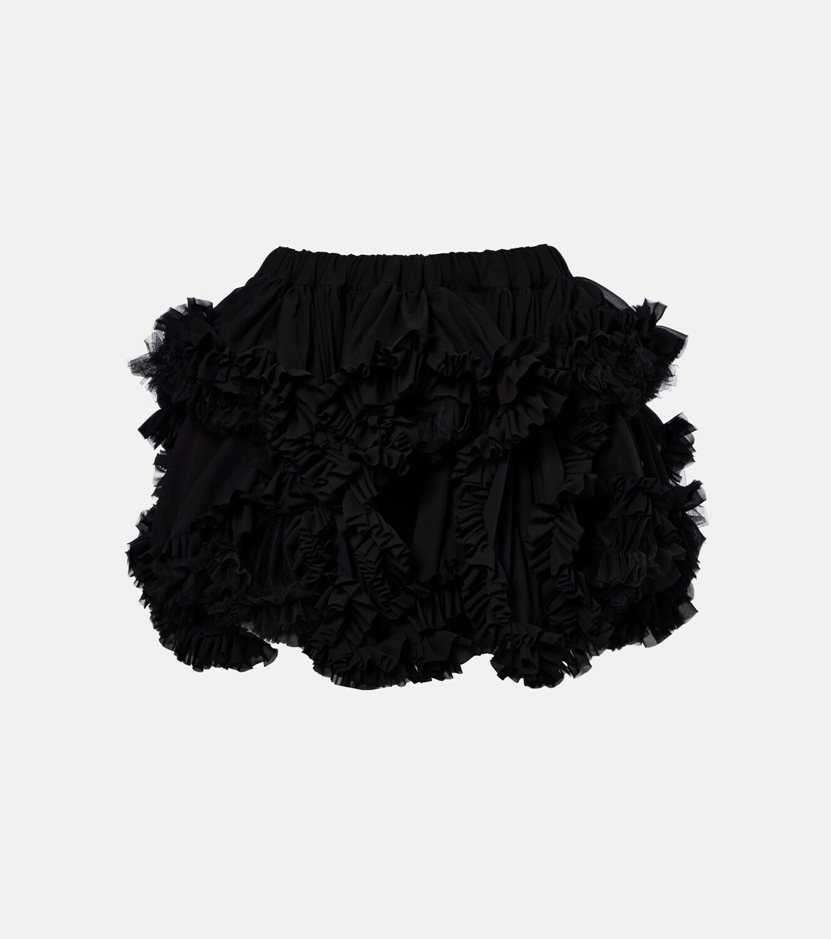 Noir Kei Ninomiya Tulle miniskirt