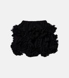 Noir Kei Ninomiya Tulle miniskirt