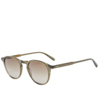 Garrett Leight Men's Hampton Sunglasses in Deep Oliver/Terra