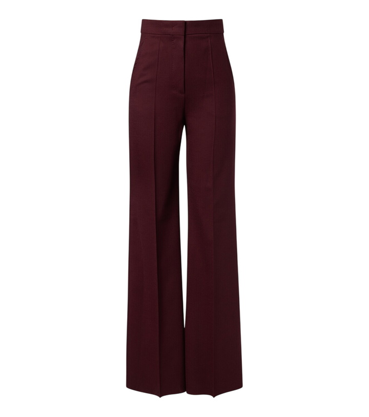 Photo: Max Mara Wool-blend wide-leg pants