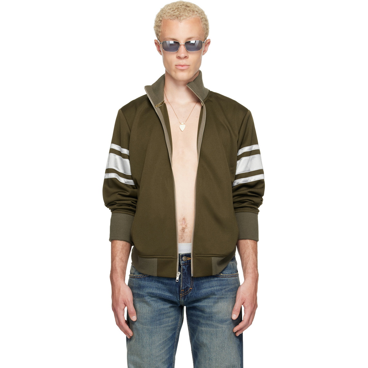 Raimundo Langlois Khaki Track Jacket