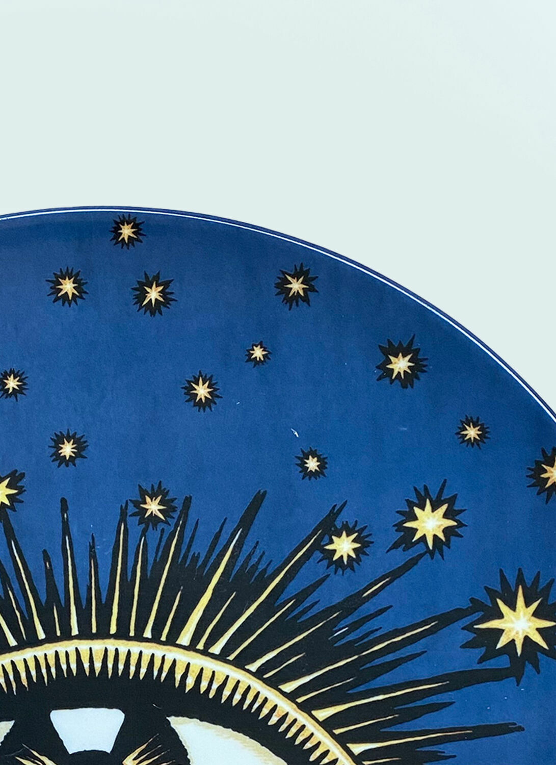 Les-Ottomans Eye Dinner Plate