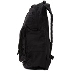 C.P. Company Black Nylon B Garment-Dyed Backpack