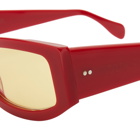 Sunnei Men's Sunglasses in Red/Yellow