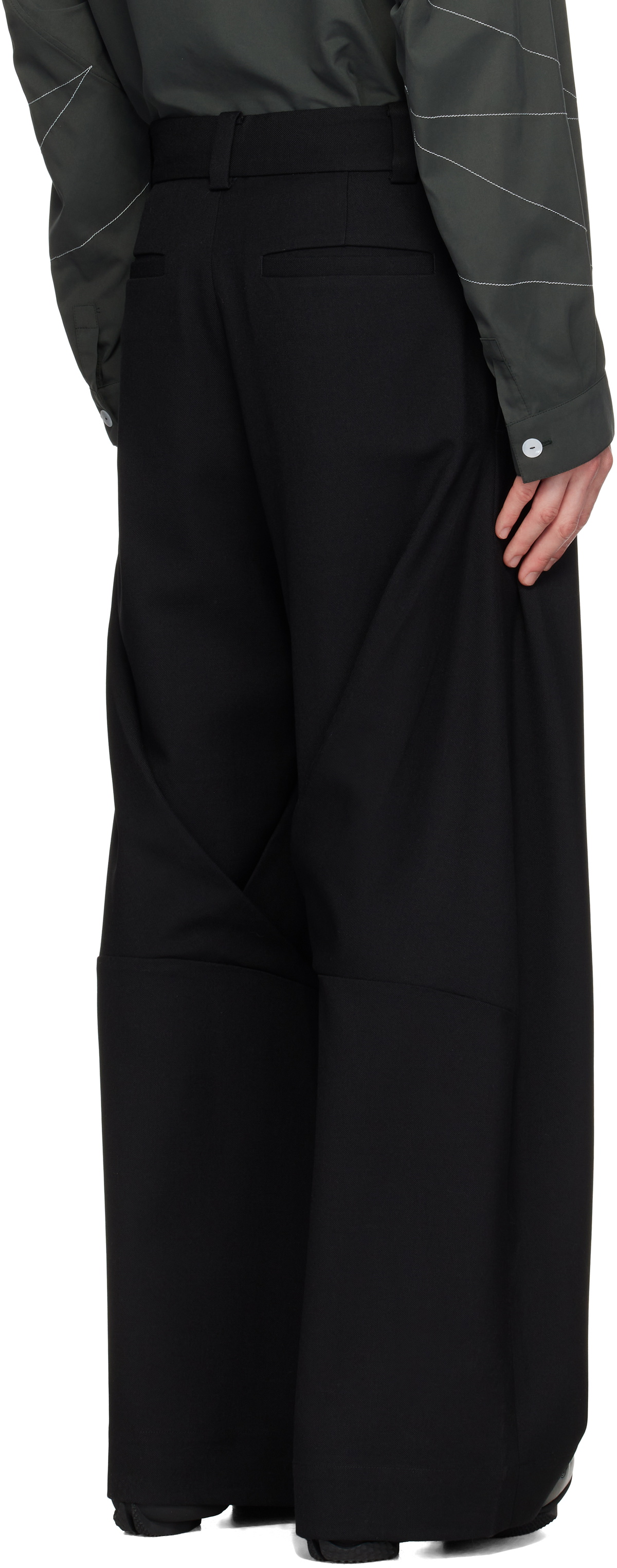 pet-tree-kor Black Erosion Trousers