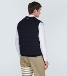 Thom Browne Reversible wool and down vest