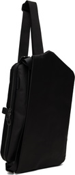 Côte&Ciel Black Riss Coated Canvas Document Holder