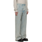 Rick Owens Blue Tower Geth Jeans
