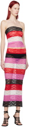 Sinead Gorey Multicolor Paneled Maxi Skirt