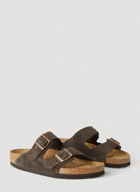 Arizona Two Strap Sandals in Brown