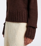 Moncler Alpaca and wool-blend sweater