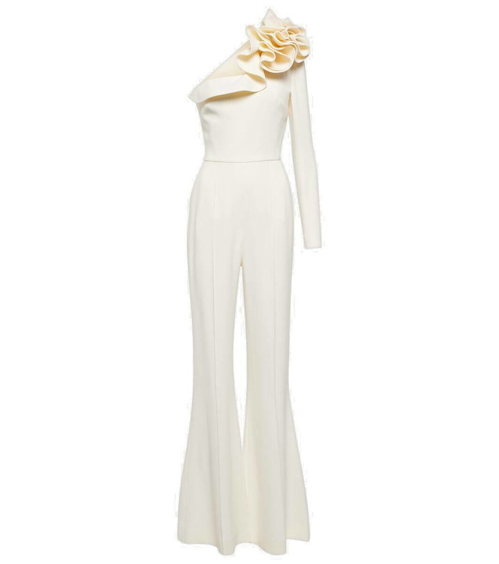 Photo: Elie Saab Floral one-shoulder jumpsuit