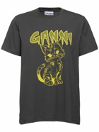 GANNI Kitty Basic Jersey Relaxed T-shirt