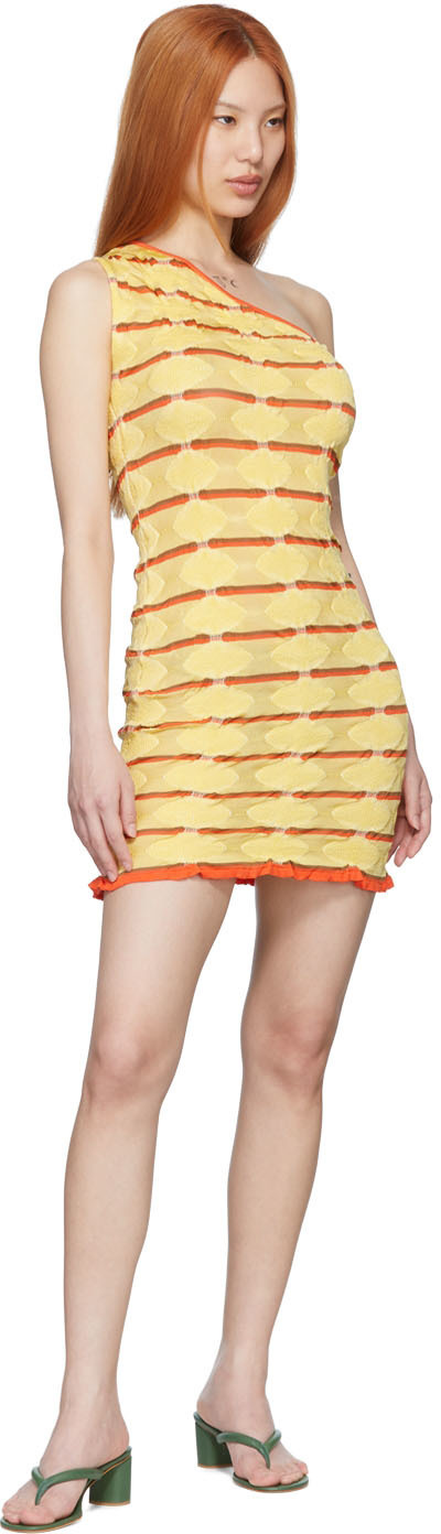 【関税込み】Gimaguas SSENSE限定 イエロー ミニドレス SSENSE Exclusive Yellow Mini Dress by Gimaguas on Sale