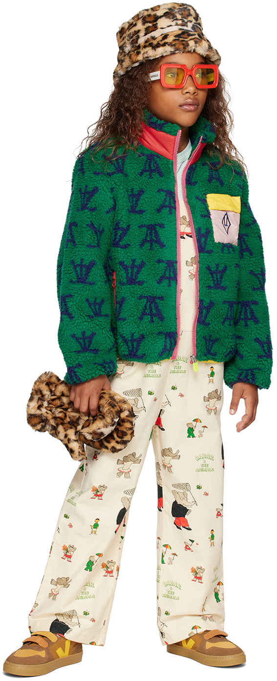 The Animals Observatory Kids Green Save the Duck Edition Sheep Jacket