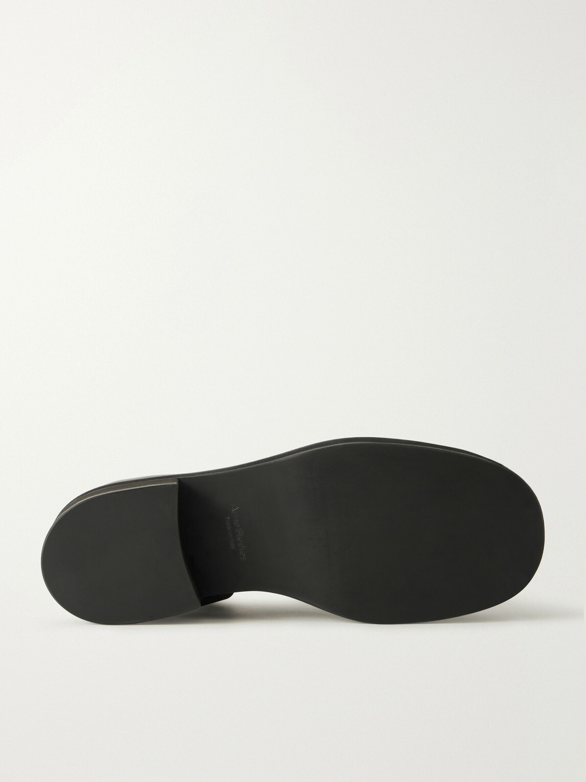 Acne Studios - Leather Derby Shoes - Black