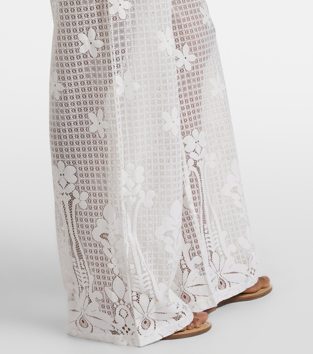 Melissa Odabash Viv cotton-blend jumpsuit