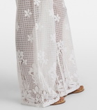 Melissa Odabash Viv cotton-blend jumpsuit