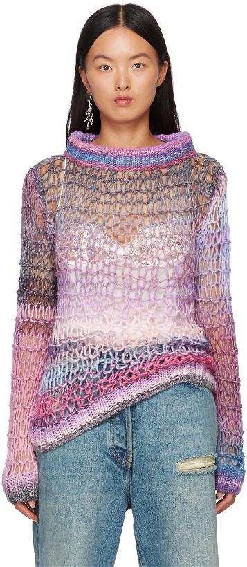 Photo: Anna Sui Pink Sunset Spacedye Sweater