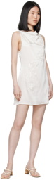 Paloma Wool White Nolita Minidress