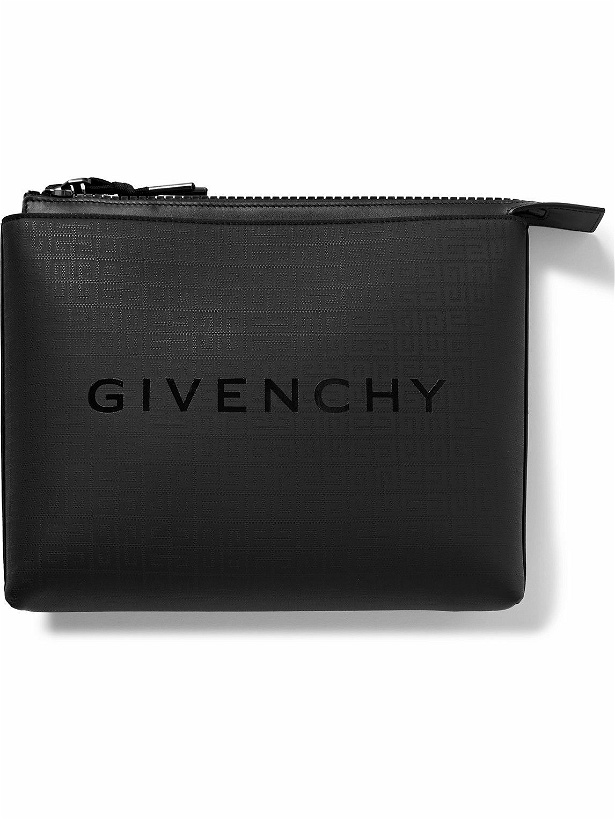 Photo: Givenchy - Logo-Print Coated-Canvas Pouch