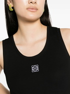 LOEWE - Anagram Ribbed Cotton Cropped Top