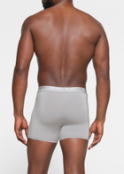 Skims Stretch-cotton Boxer Briefs set of Three Grey