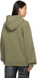 Jean Paul Gaultier Khaki 'Safe Sex' Hoodie