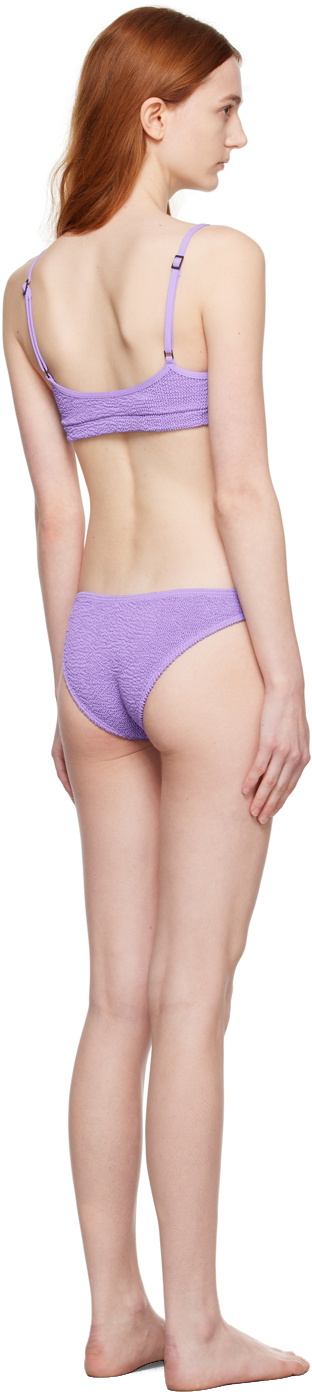 Bond-Eye Purple Saint & Sign Bikini