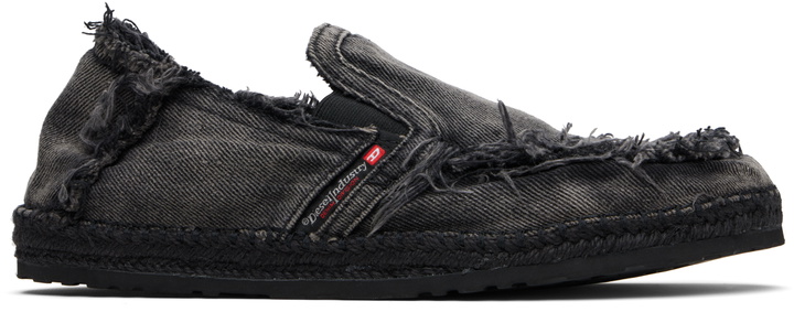 Photo: Diesel Black D-Lukas Esp Espadrilles