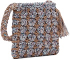 Marco Rambaldi Multicolor Crochet Shoulder Bag