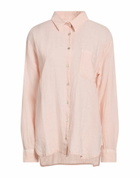 120% Lino Womens Shirt Blush