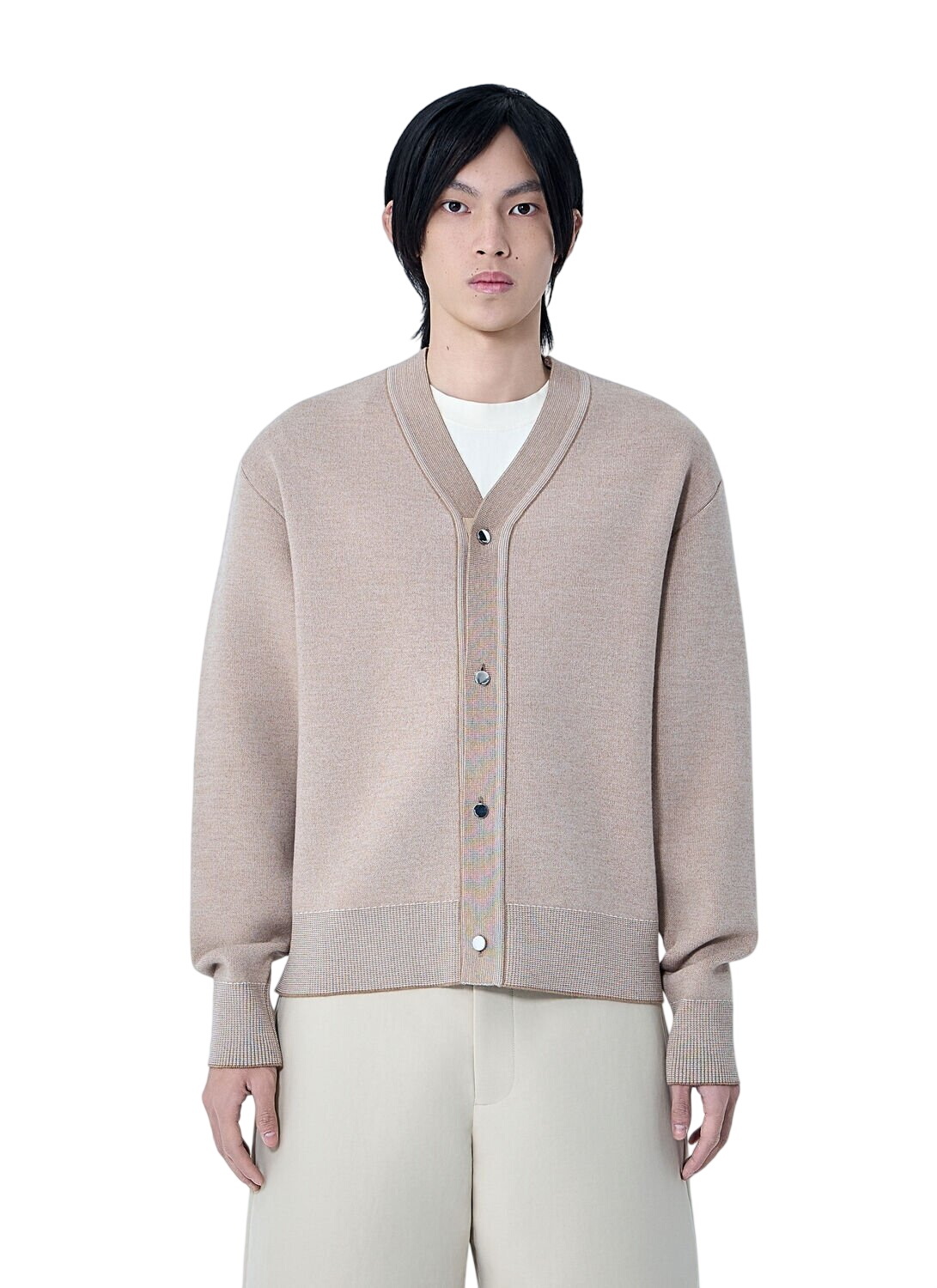 【未使用品】JACQUEMUS LA MAILLE TERAMO ポロシャツ S Jacquemus Navy 'La Maille Teramo' Polo Jacquemus