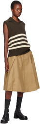 Cawley Brown Violet Vest