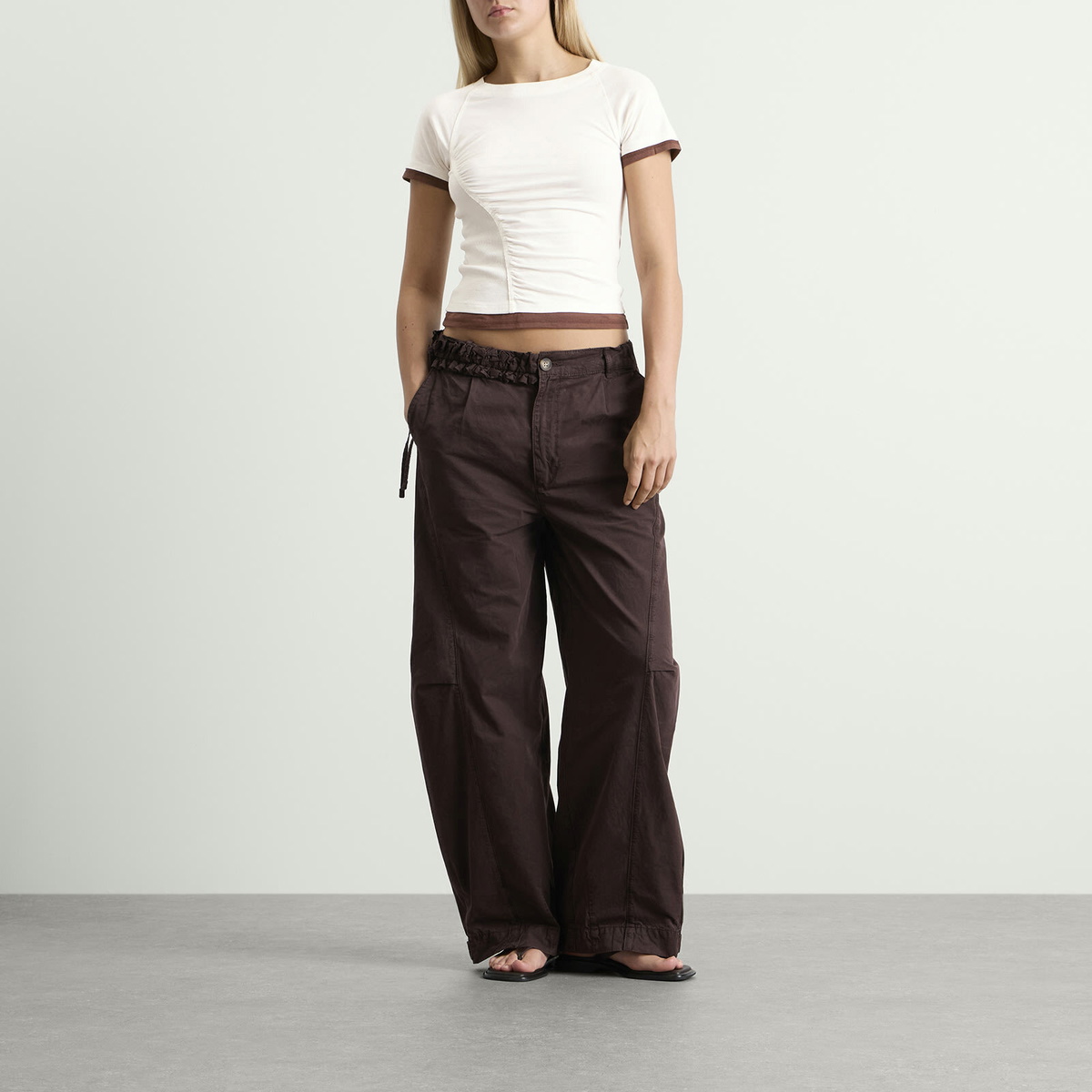 Damson Madder Women's Alicia Short Sleeve T-Shirt in White