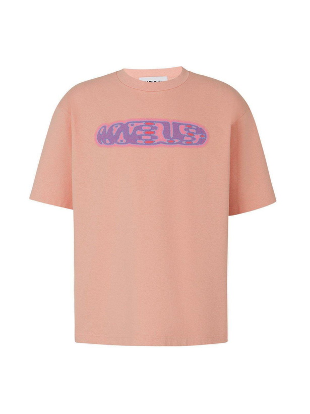 Photo: AMBUSH Logo Printed Crewneck T-shirt