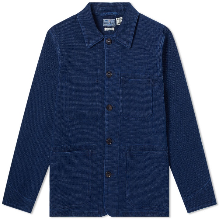 Photo: Blue Blue Japan Sashiko Coverall Jacket Indigo