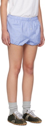 Acne Studios Blue Relaxed-Fit Shorts